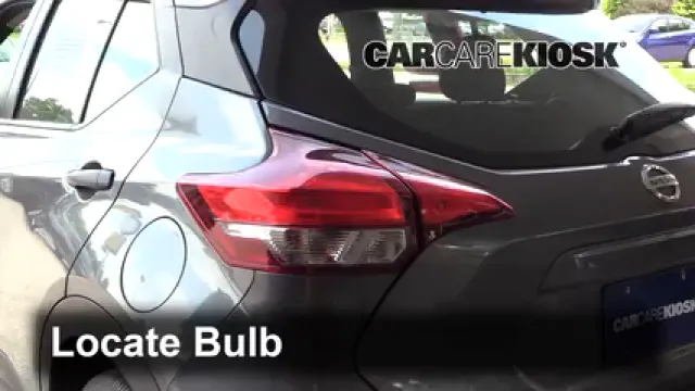 2019 Nissan Kicks S 1.6L 4 Cyl. Lights Tail Light (replace bulb)